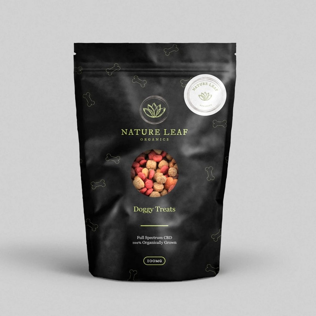 Nature Leaf Organics Doggy Treat Packaging